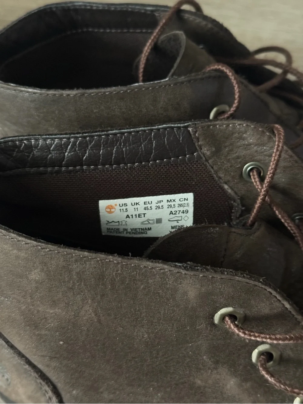Mens Timberland Larchmont Premium Waterproof‎ Leather Heavy Chukka Boot 11.5